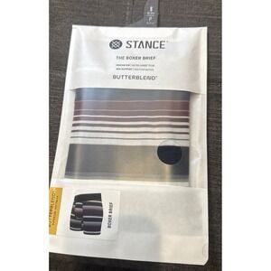 NEW‎ Stance ButterBlend Boxer Brief Serape Striped Mens Medium 6" Brand Small